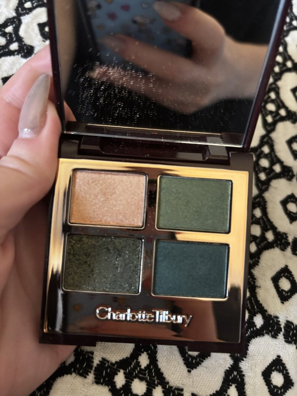 Charlotte Tilbury Eyeshadow Quad in The Rebel